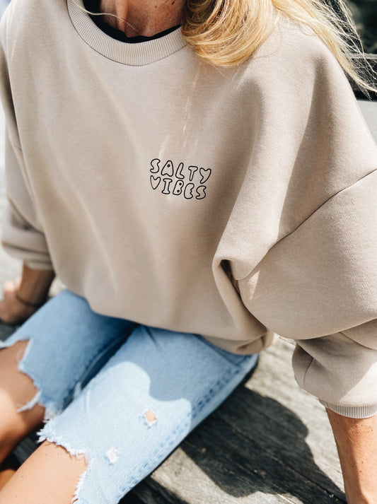 Sweat Adulte "Salty Vibes"