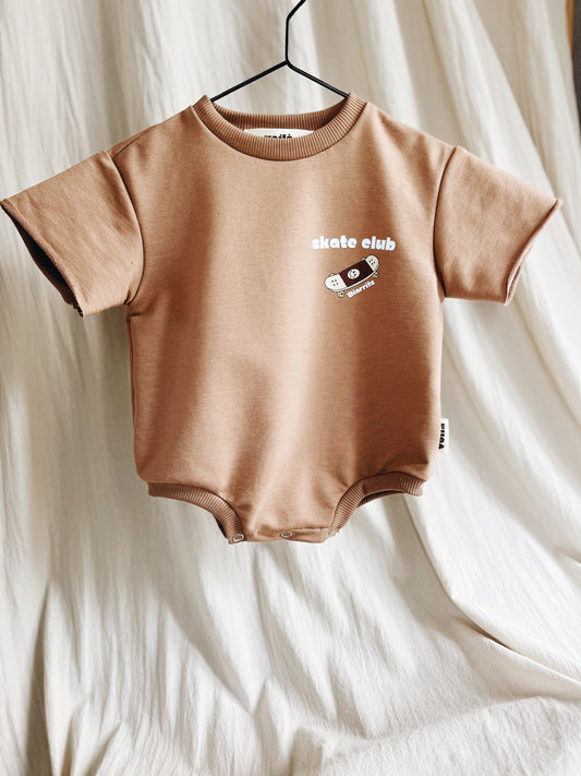 Combinaison Noisette "Skate club"