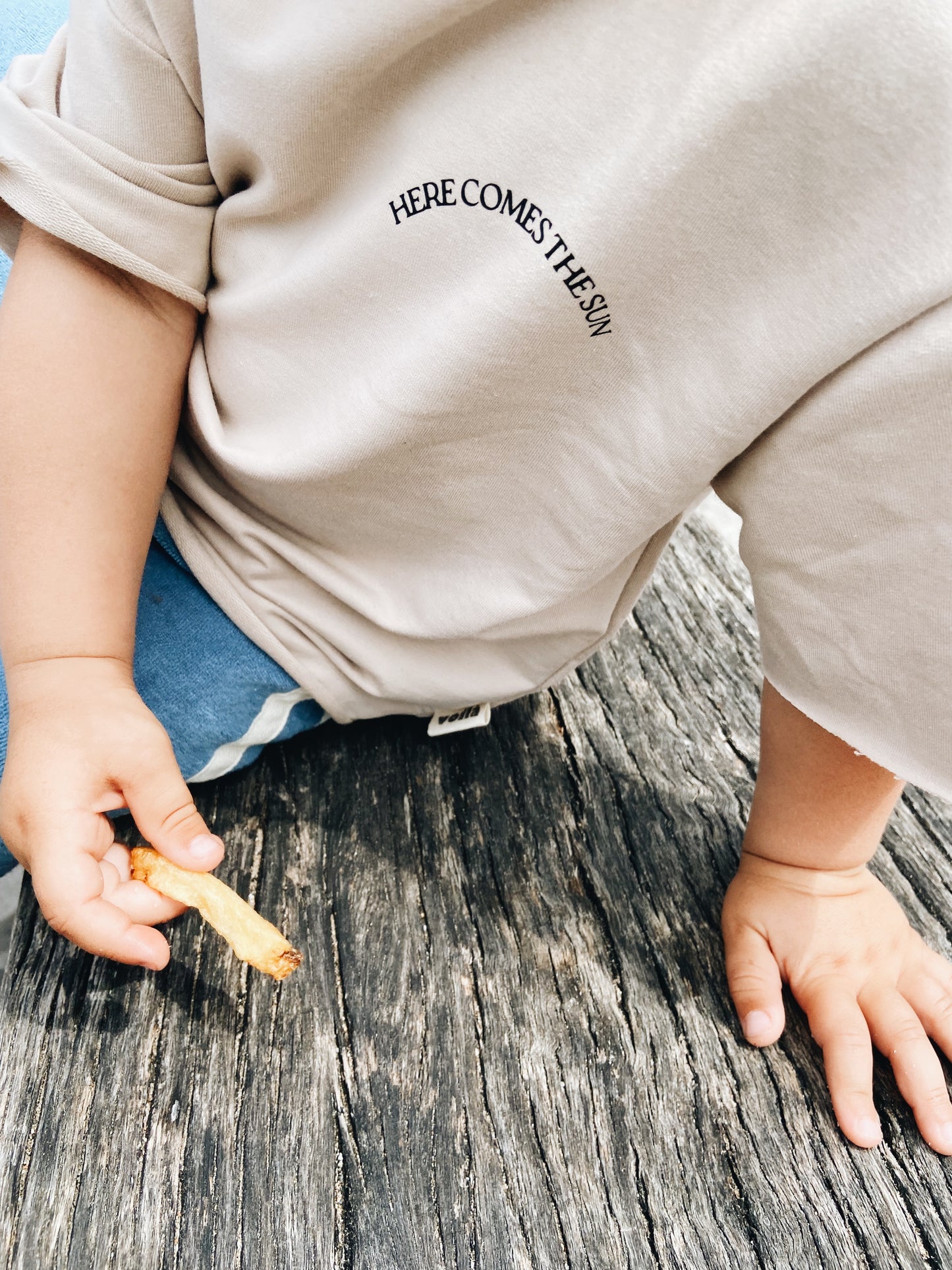 T-Shirt Oversize "Here comes the sun" - Avoine