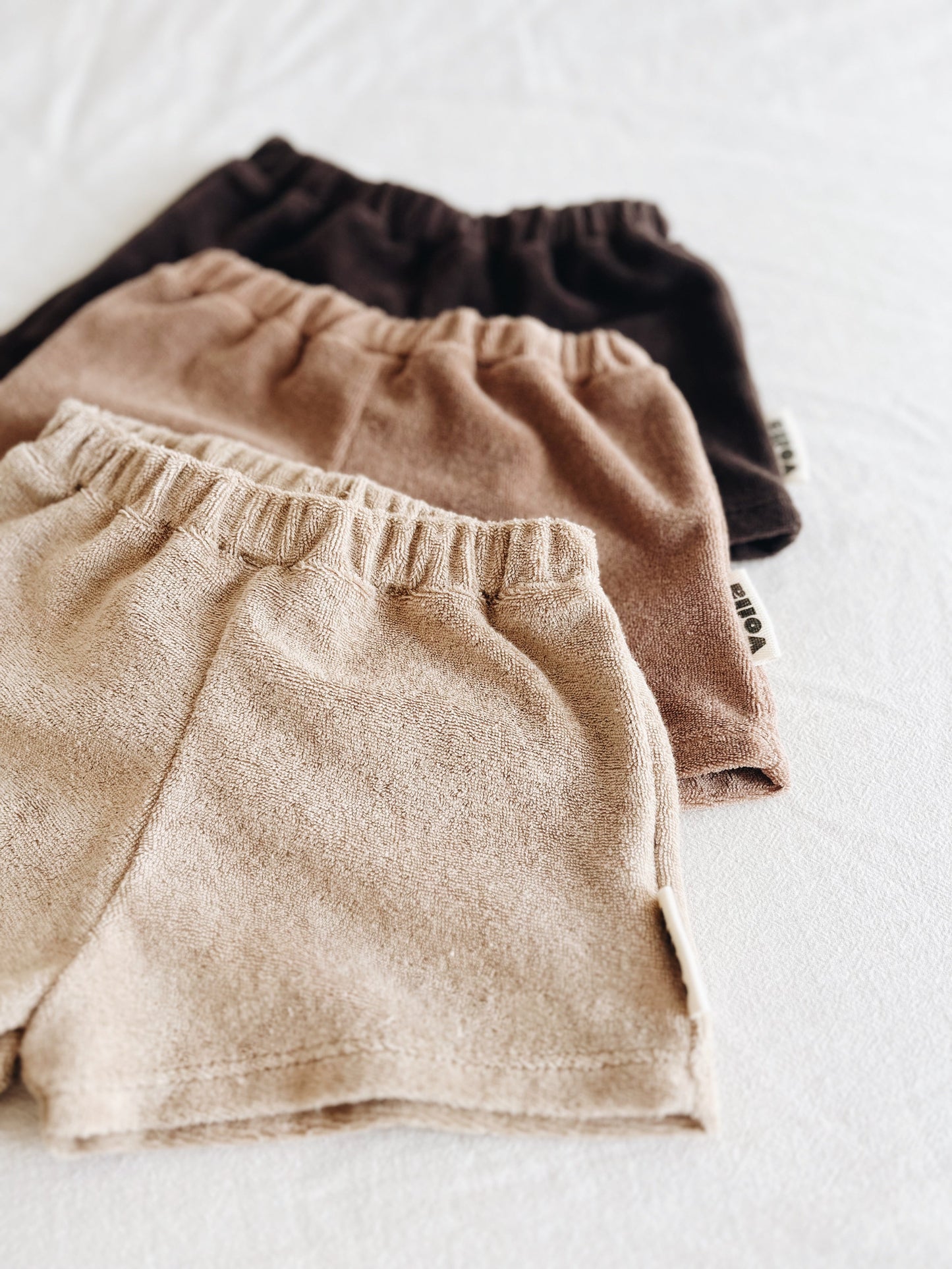 Short Loose Éponge Beige Clair