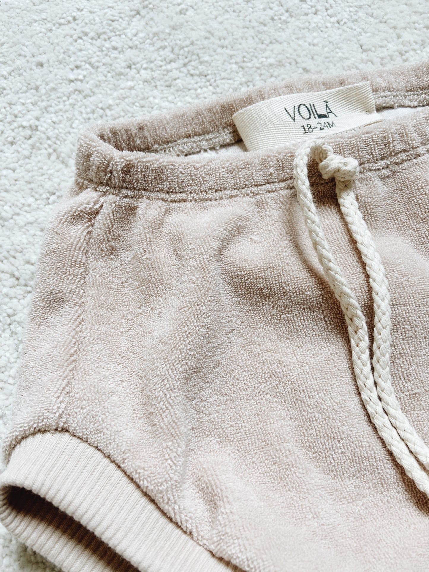 Camel Terry Shorts