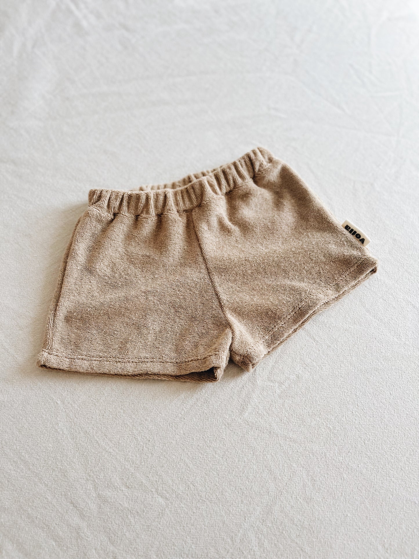 Short Loose Éponge Beige Clair