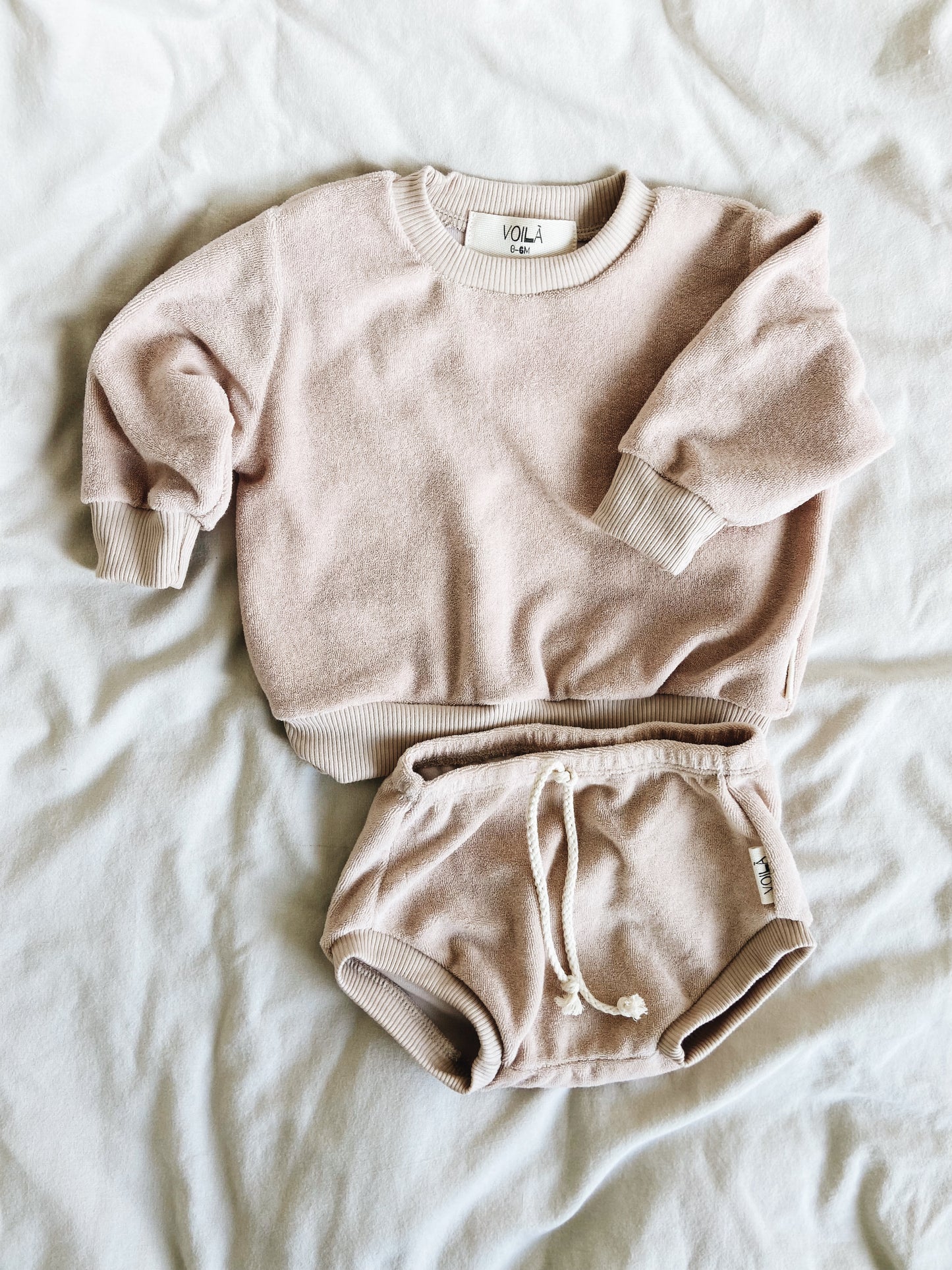 Camel Terry Shorts