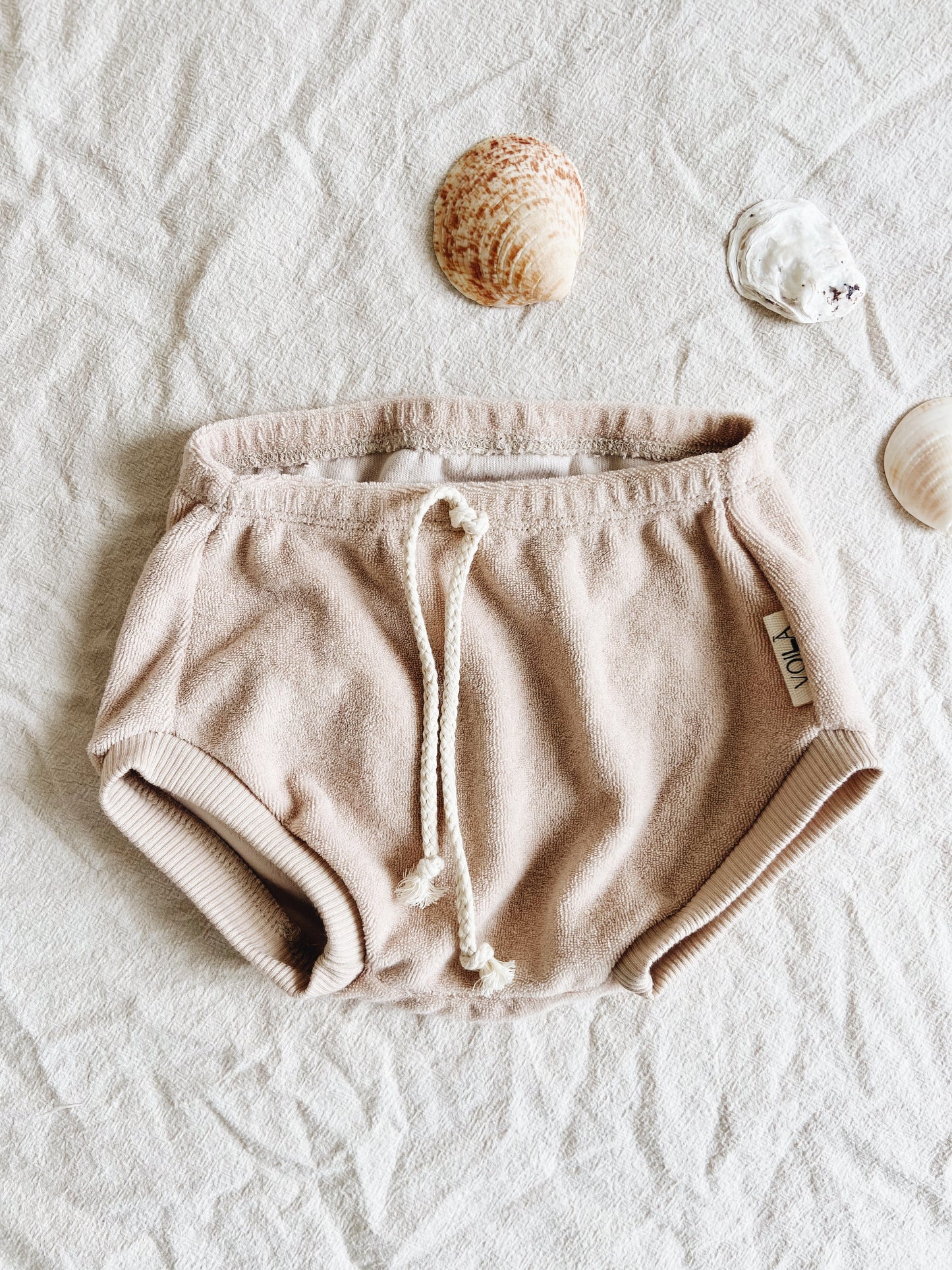 Camel Terry Shorts