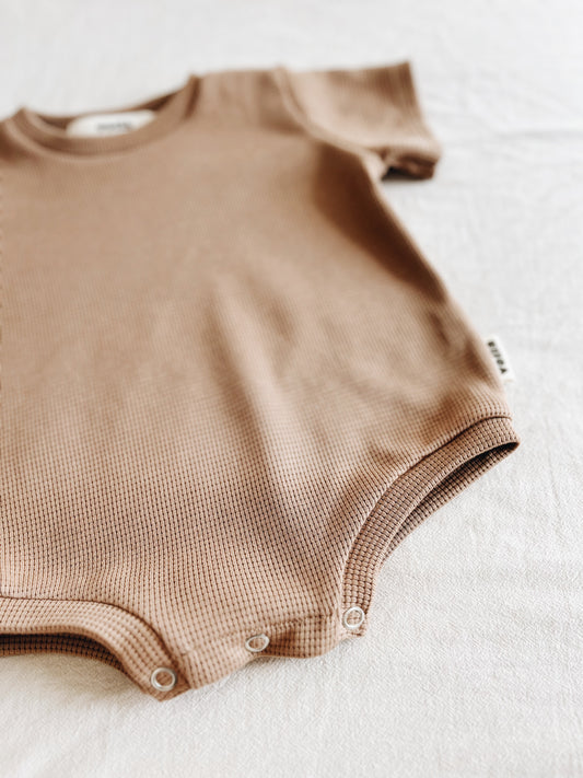 Combinaison Gaufré Noisette