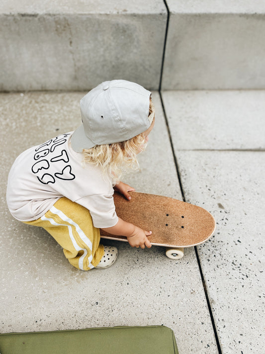 T-Shirt Oversize "Salty vibes" - Avoine