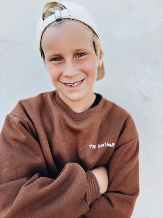 Sweat "The Sunshine" - Marron