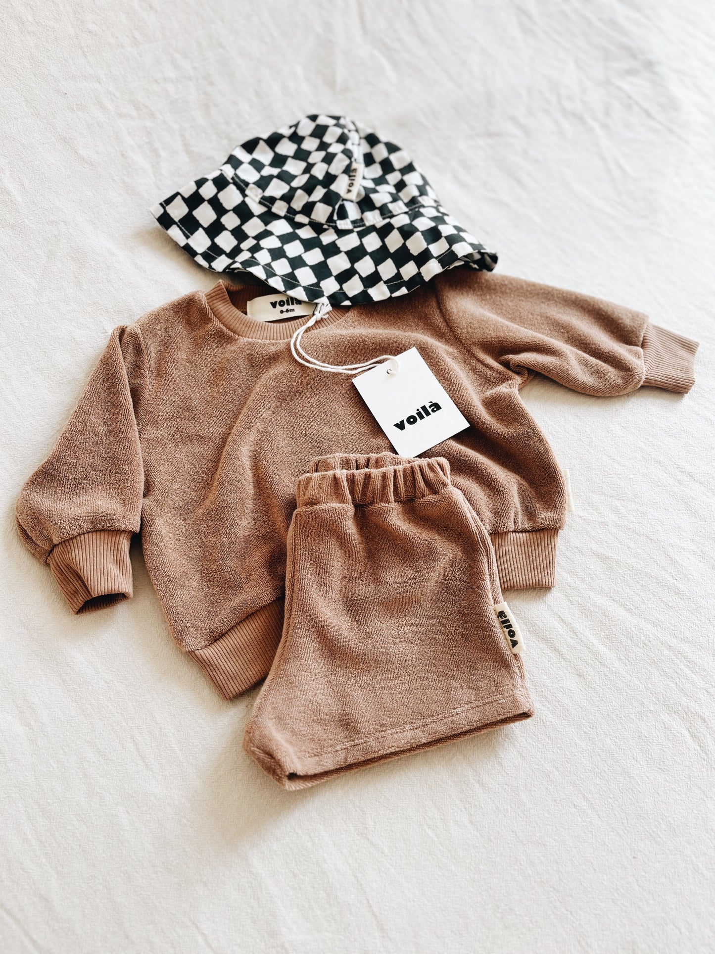 Hazelnut Sponge Shorts