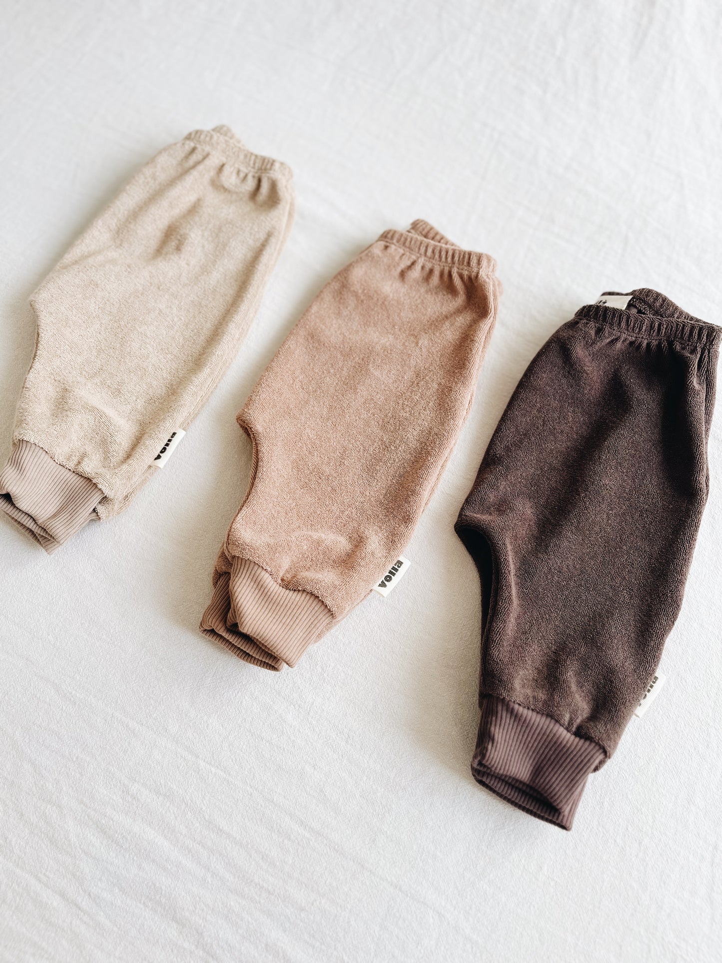 Pantalon Éponge Noisette