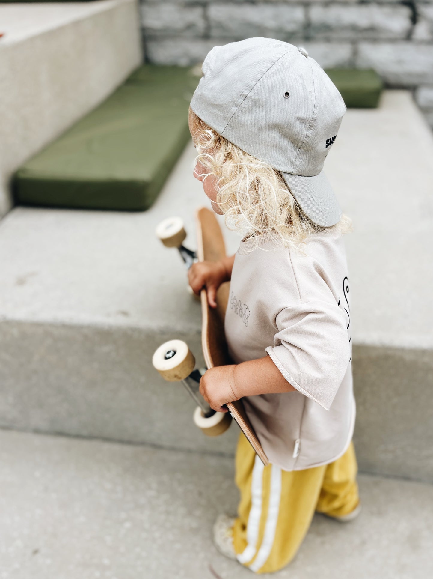T-Shirt Oversize "Salty vibes" - Avoine