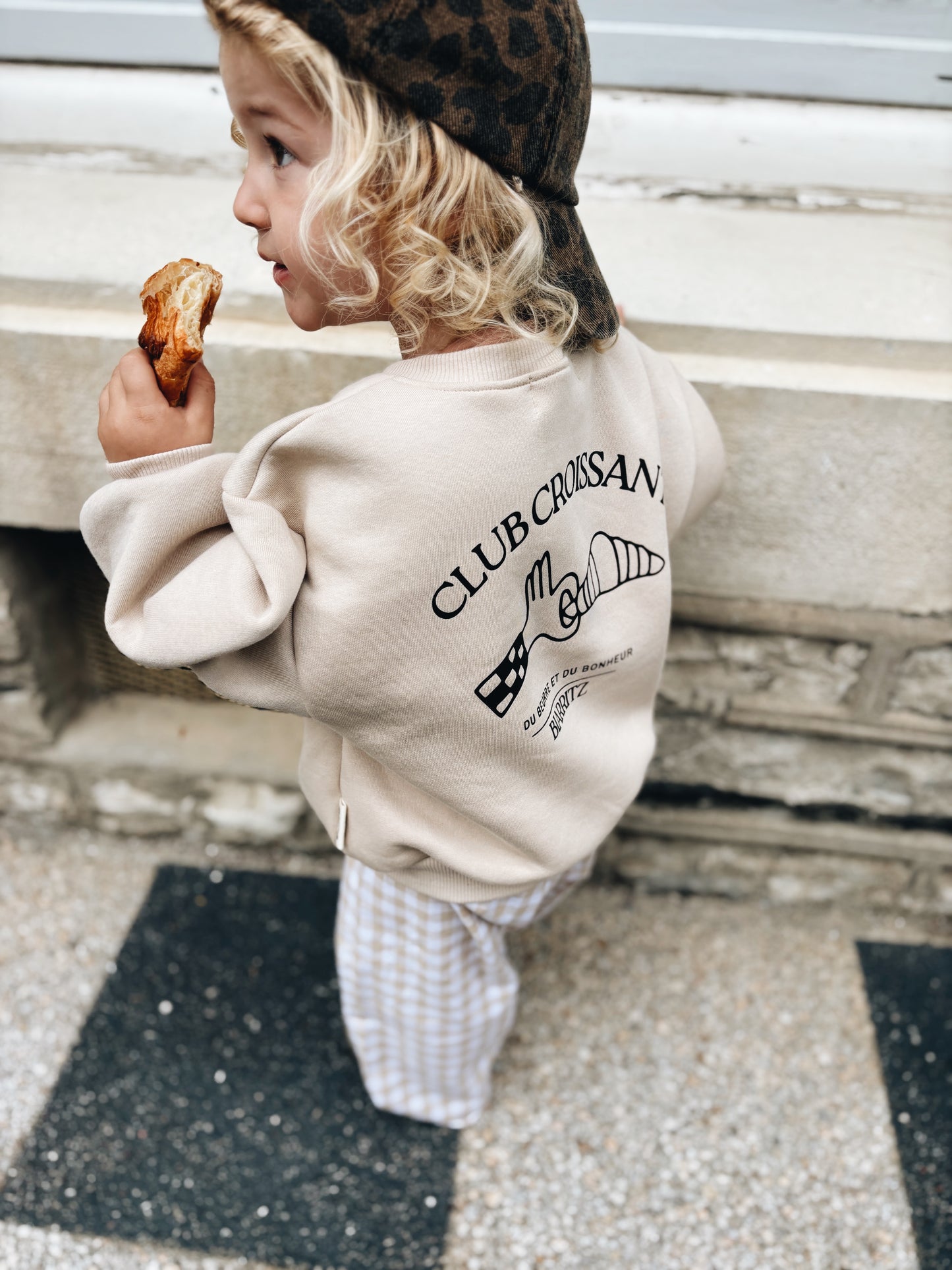 Sweat "Club croissant" À Personnaliser - Avoine