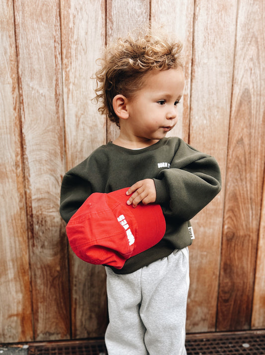Casquette "Waves" Rouge