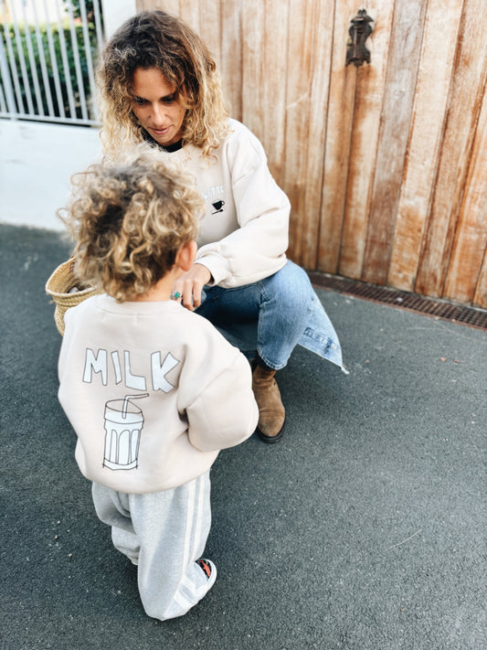 Sweat "Milk" - Avoine