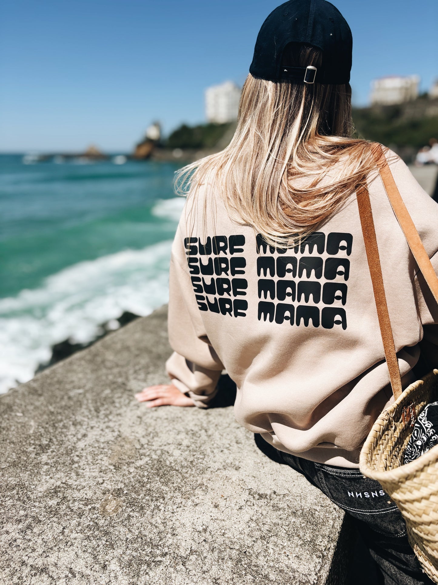 Sweat Adulte "Surf Mama"