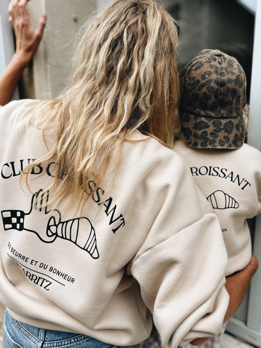 Le Duo De Sweats "Club Croissant" À Personnaliser