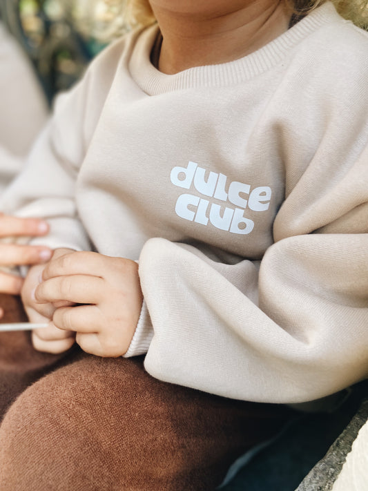 Sweat "Dulce Club" À Personnaliser - Avoine
