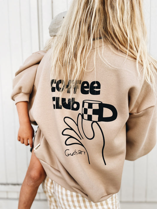 Sweat Adulte "Coffee Club" À Personnaliser