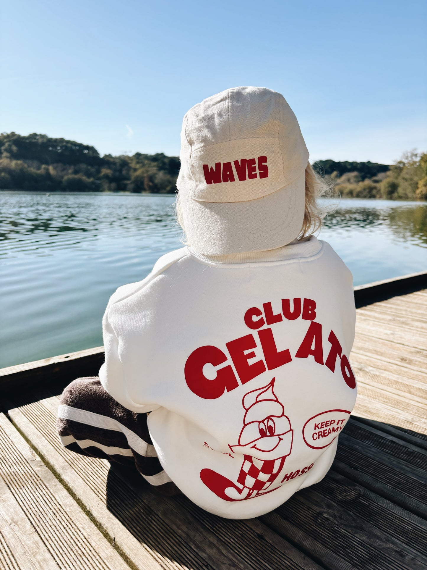 Casquette "Waves" Naturel