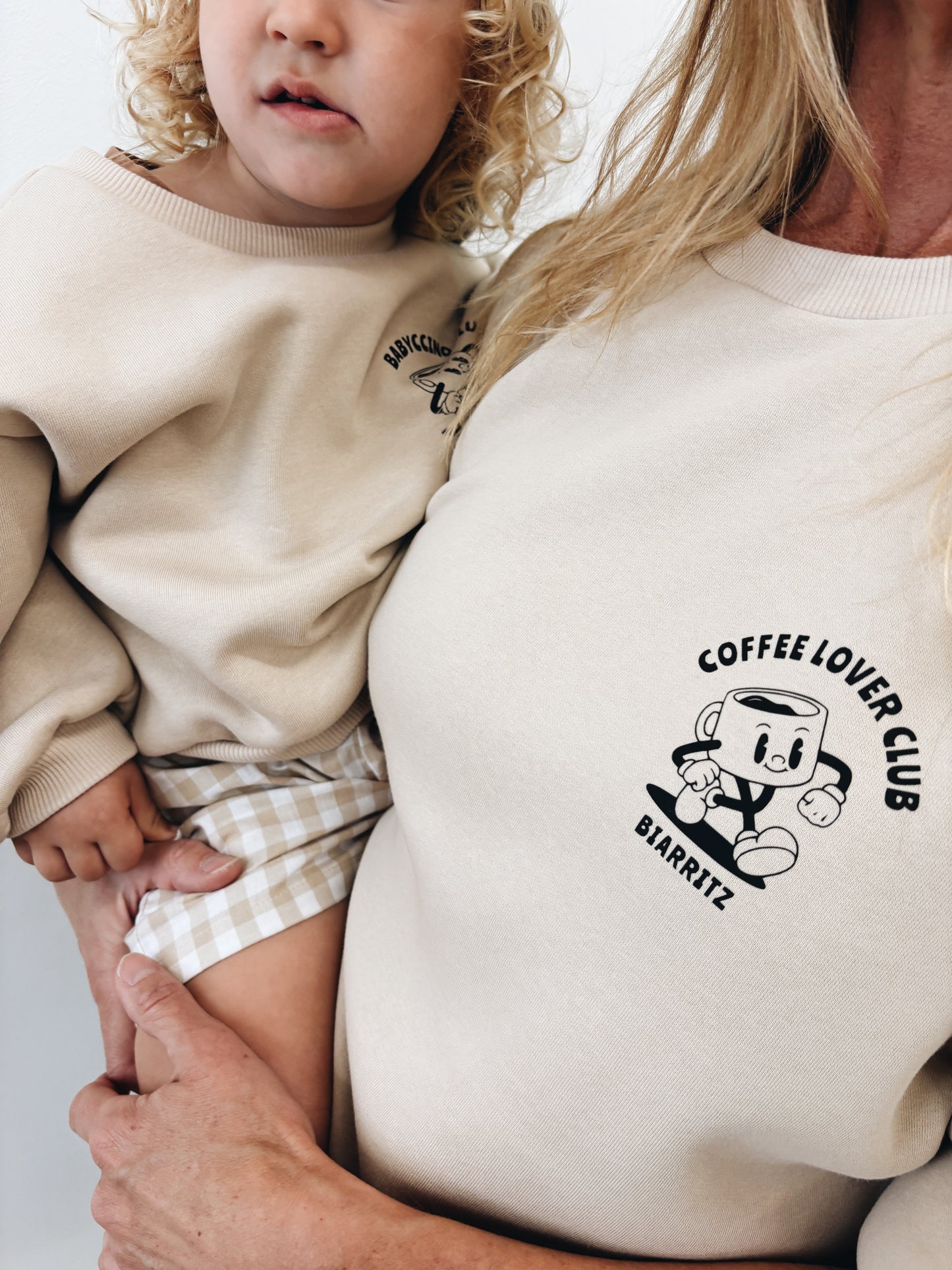 Sweat Adulte "Coffee lover club" À Personnaliser