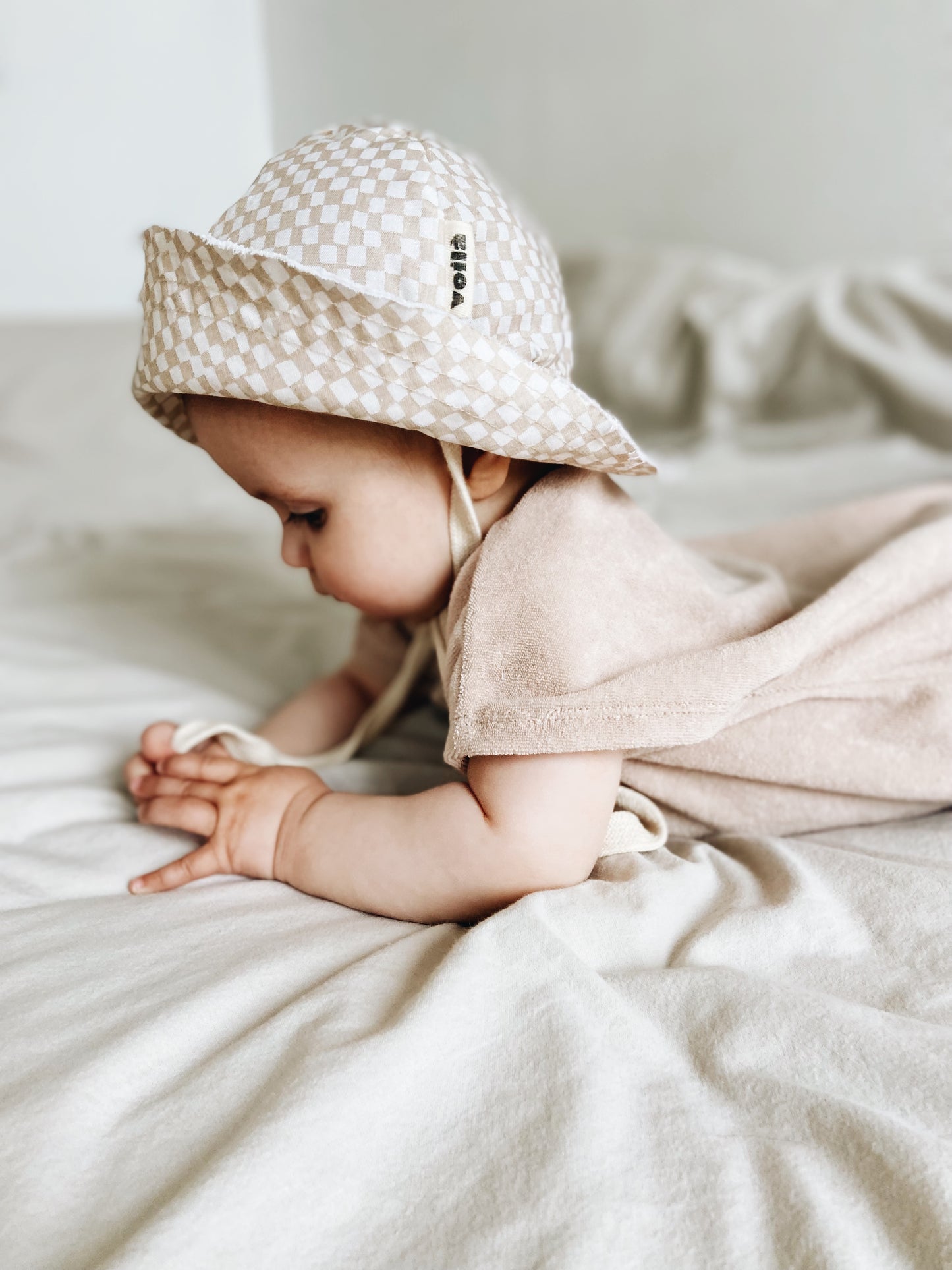 Terry Cloth Jumpsuit Light Beige
