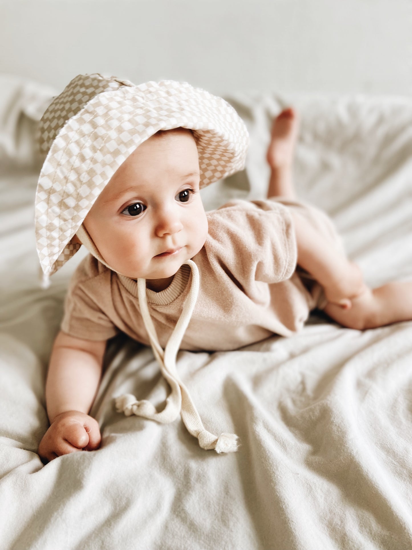 Terry Cloth Jumpsuit Light Beige