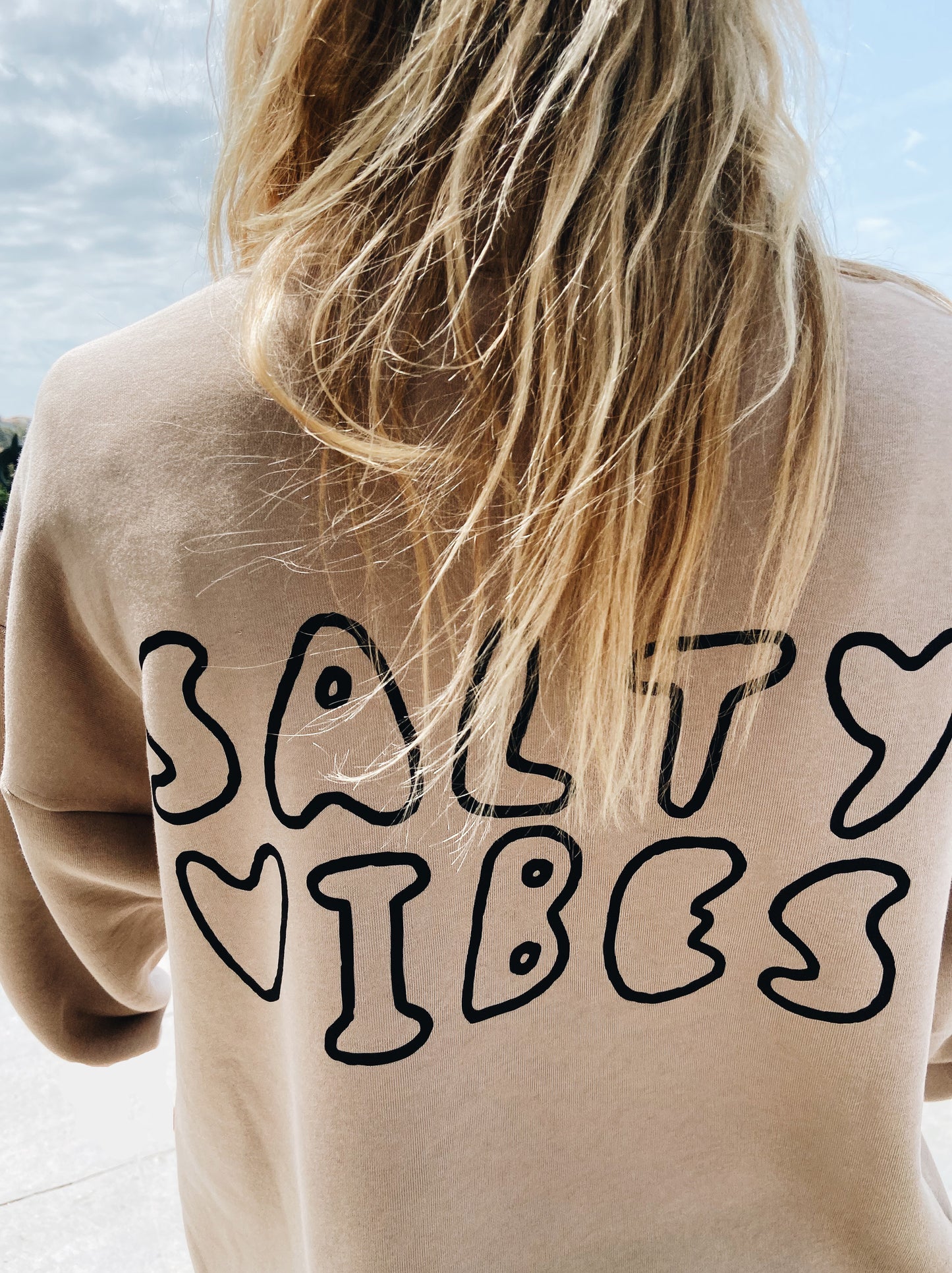 Sweat Adulte "Salty Vibes"