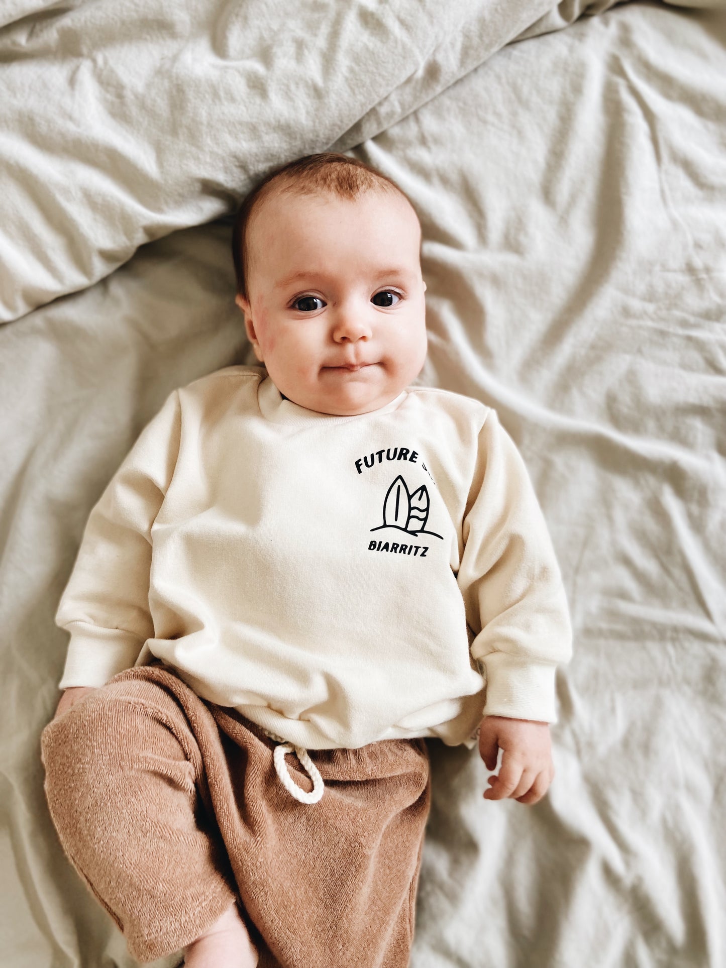 Hazelnut Terry Cloth Pants