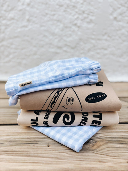 Short Vichy Bleu