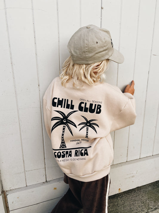 Sweat "Chill Club" À Personnaliser - Avoine