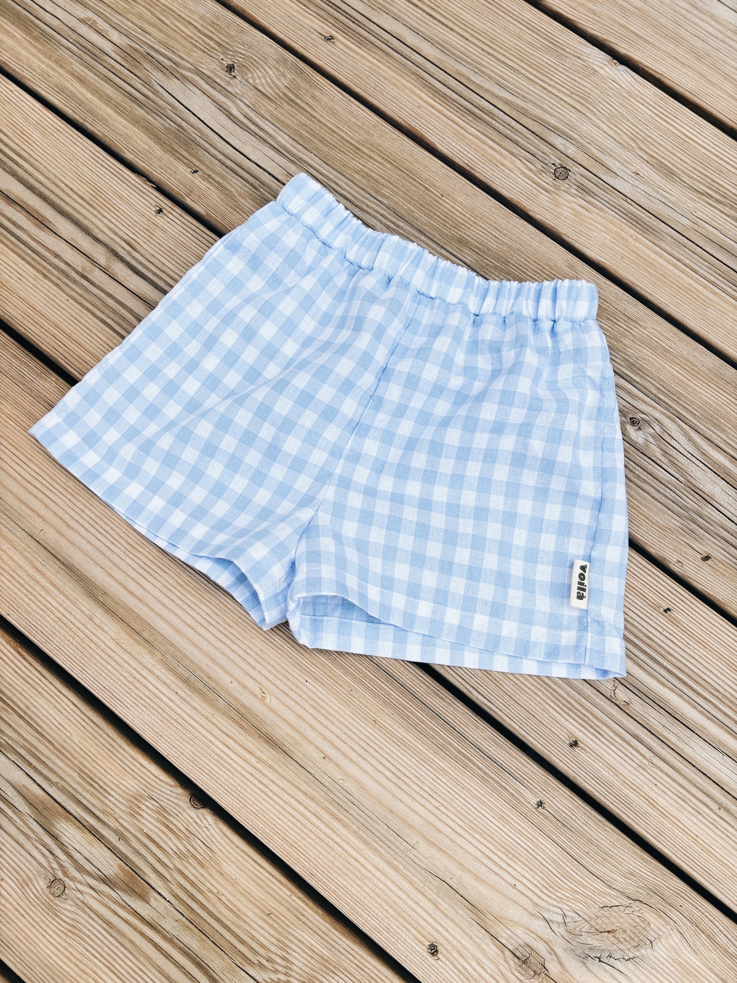 Short Vichy Bleu