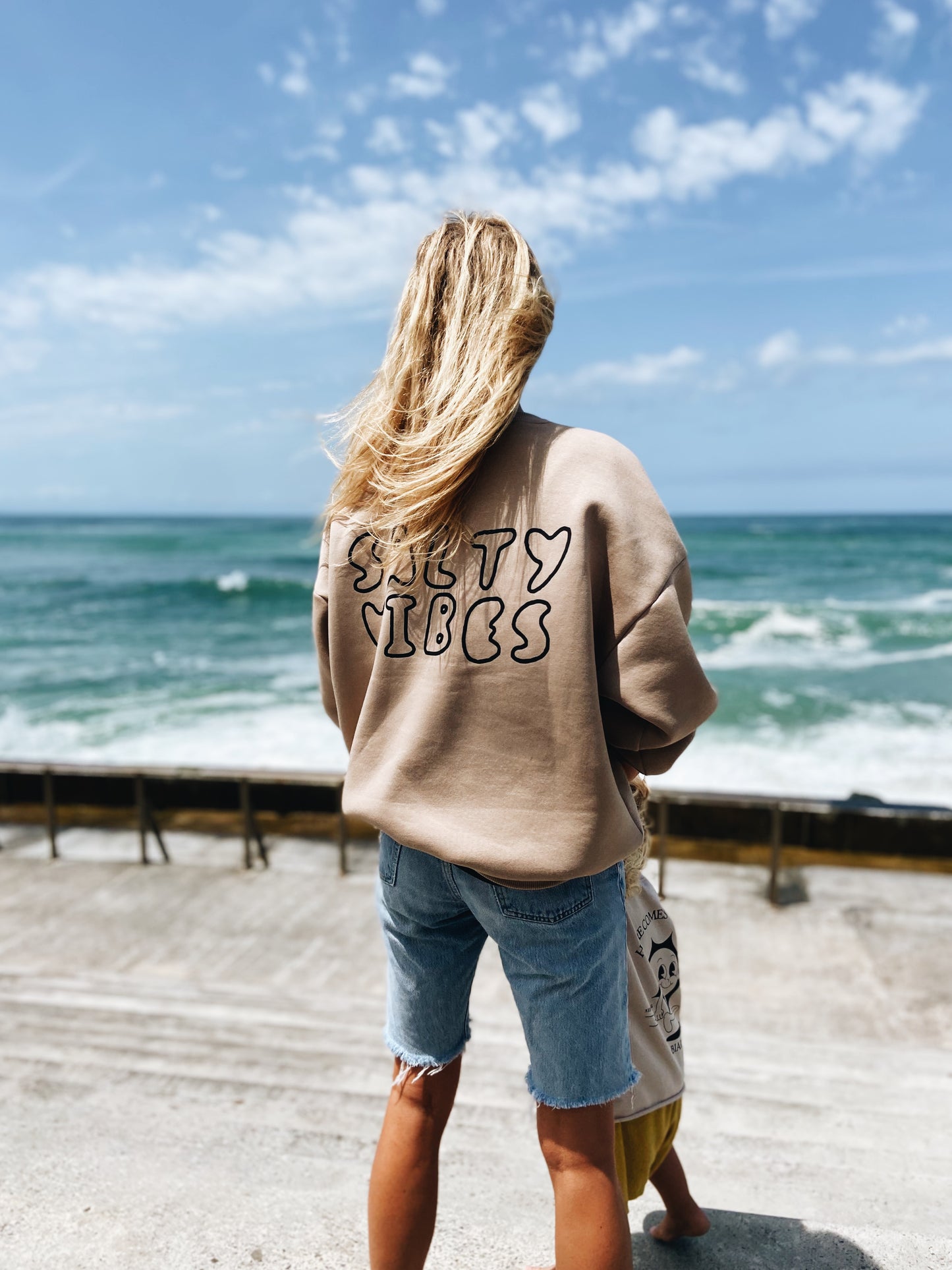 Sweat Adulte "Salty Vibes"
