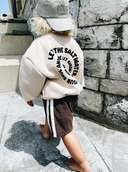 Sweat "Saltwater & Kindness" - Avoine