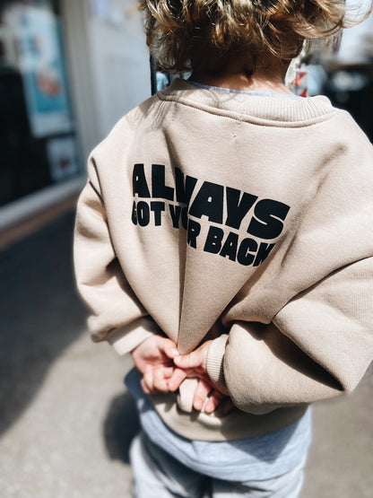 Sweat "Mother" - Beige Foncé