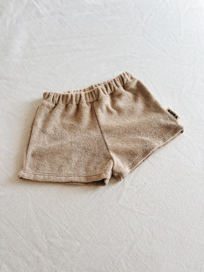 Short Loose Éponge Beige Clair