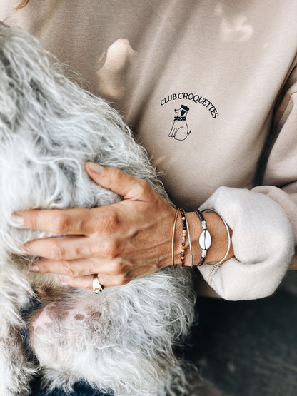 Sweat Adulte "Club Croquettes" À Personnaliser