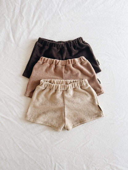 Short Loose Éponge Beige Clair