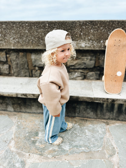 Sweat "Surf café" À Personnaliser - Beige Foncé