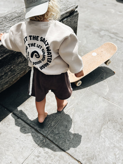 Sweat "Saltwater & Kindness" - Avoine