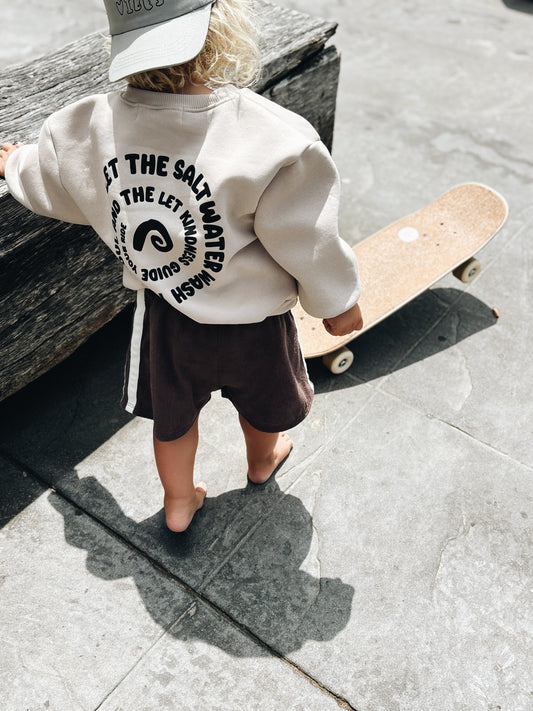 Sweat "Saltwater & Kindness" - Avoine