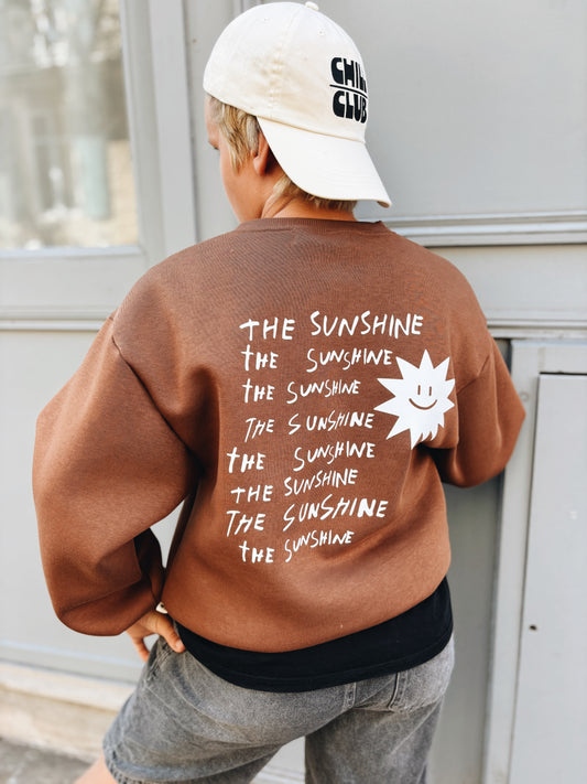 Sweat "The Sunshine" - Marron