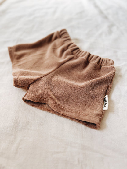Short Loose Éponge Noisette