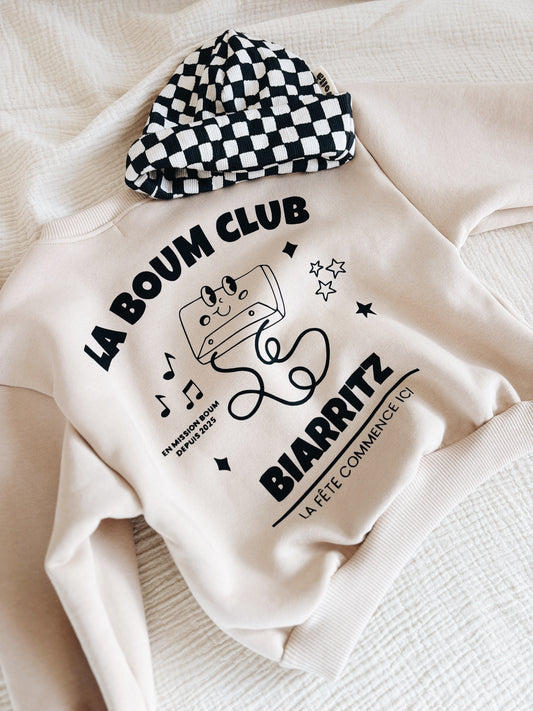 Sweat "Le Boum Club" À Personnaliser - Avoine