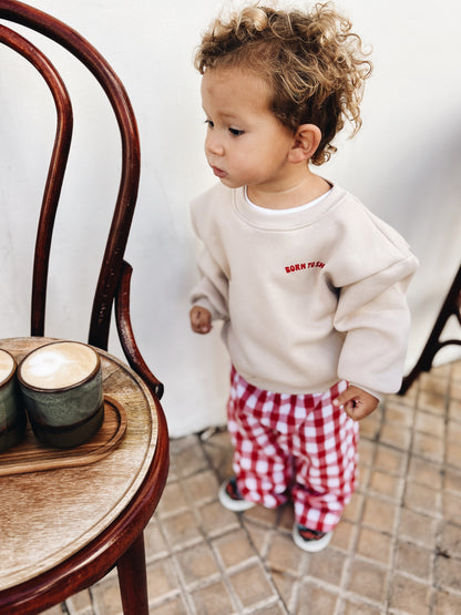 Sweat "Born To Shine" À Personnaliser - Avoine