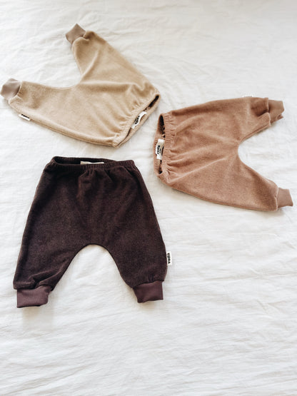 Pantalon Éponge Noisette