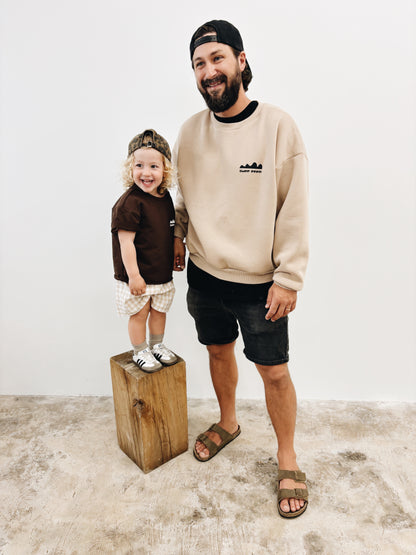 Sweat Adulte Homme "Surf Papa"