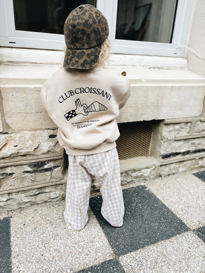 Sweat "Club croissant" À Personnaliser - Avoine