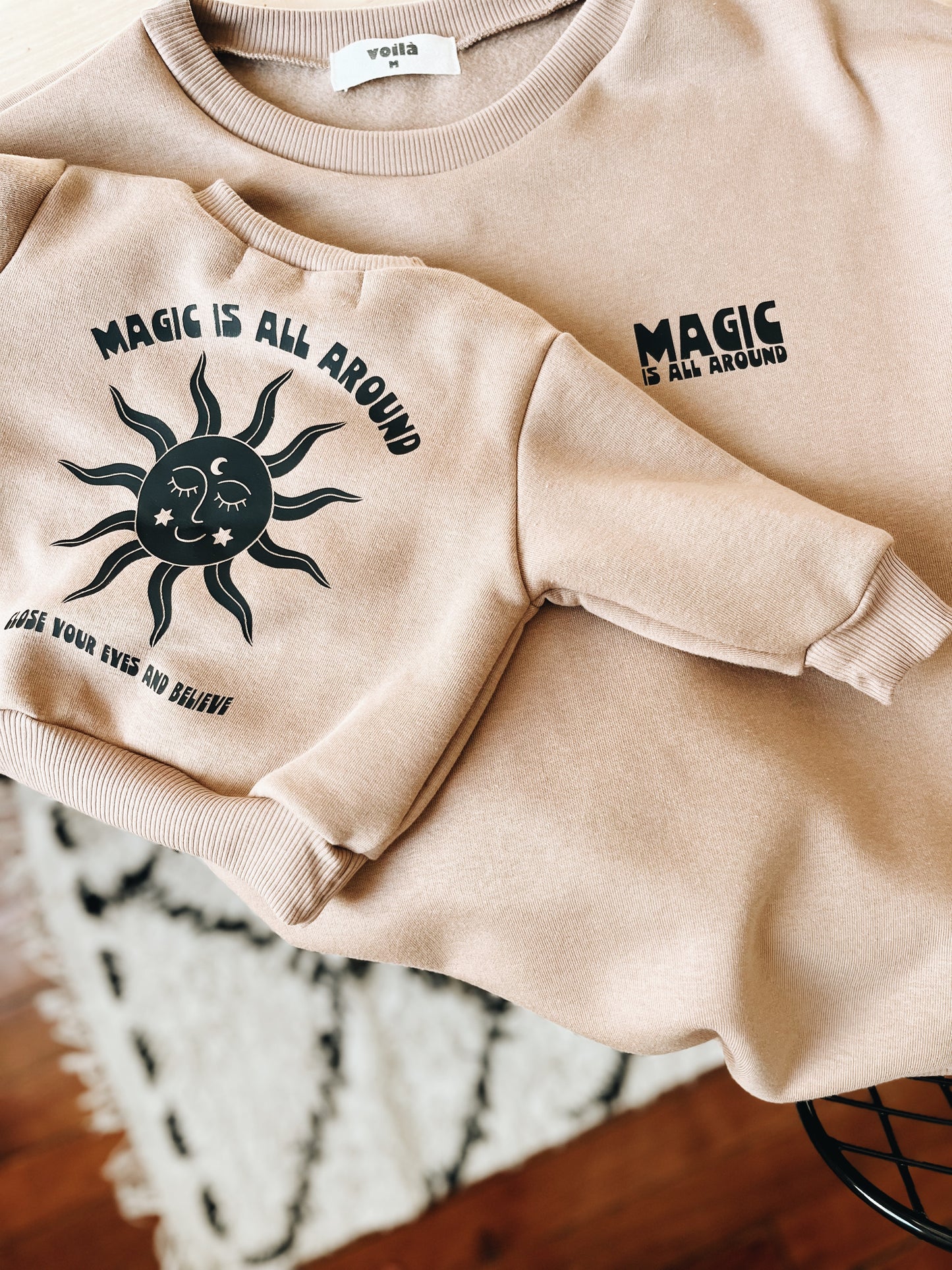 Sweat Noisette "Magic is all around"