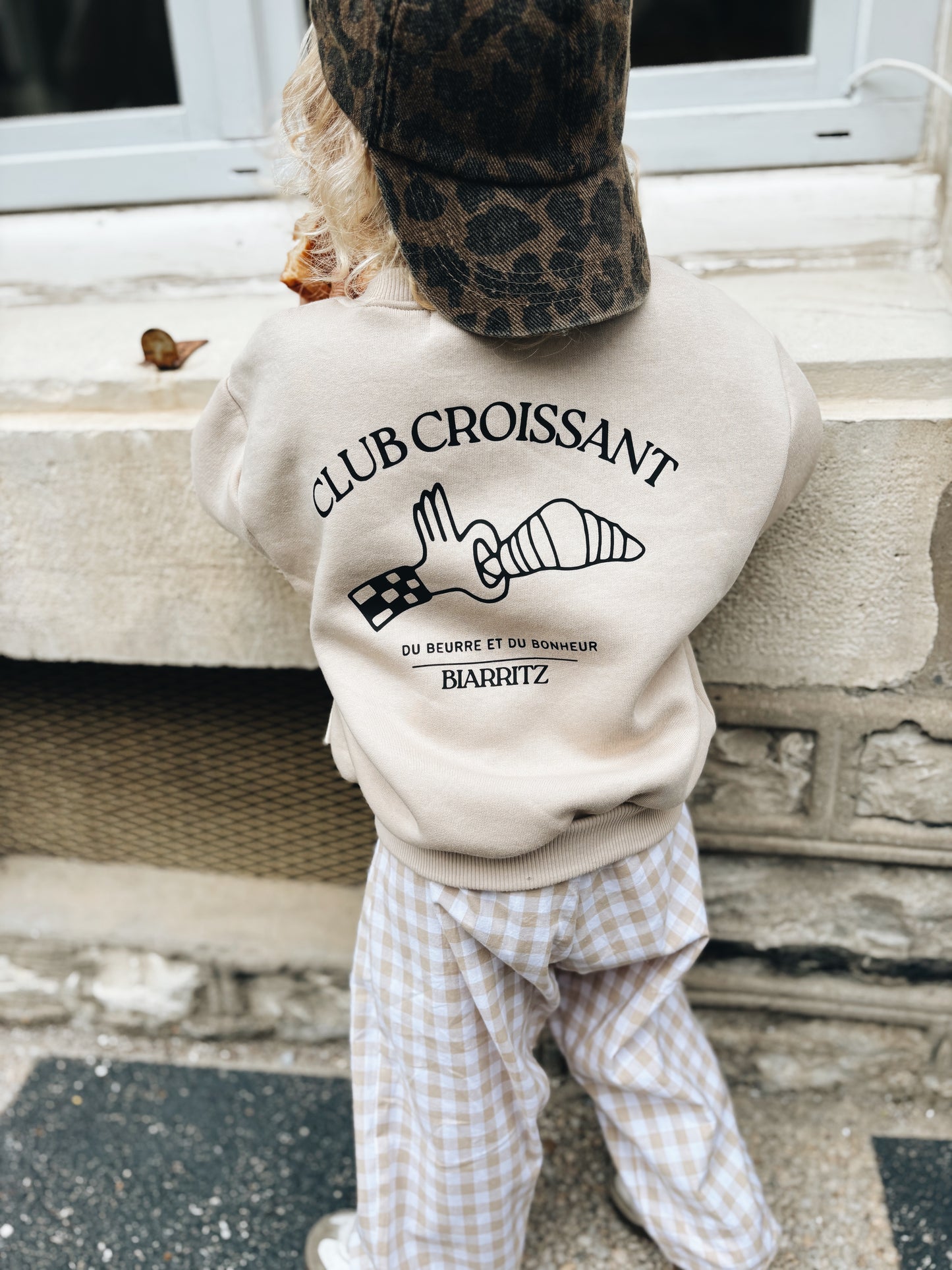 Le Duo De Sweats "Club Croissant" À Personnaliser