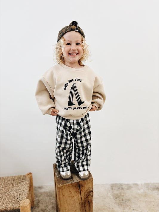 Sweat "Party pants" - Avoine