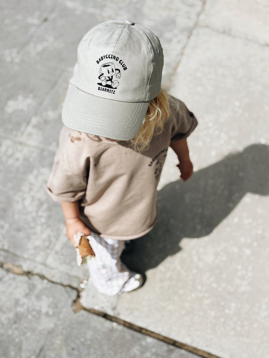Casquette "Babyccino club" à personnaliser